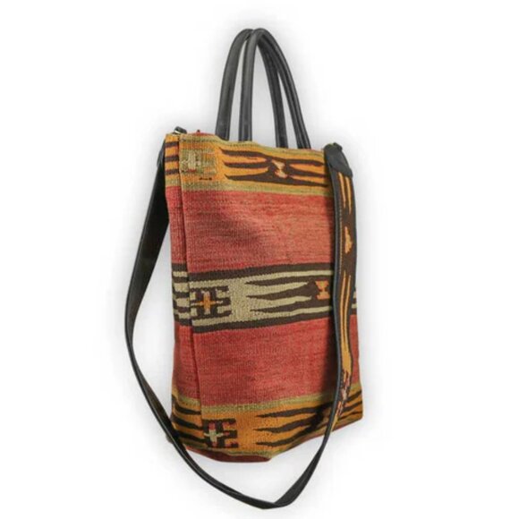 NWT Artemis Design Co. Kilim Tote Bag ~ One of a Kind pattern - Picture 16 of 16